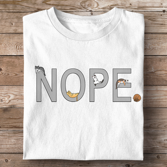 NOPE. (Premium Bio Unisex T-Shirt)