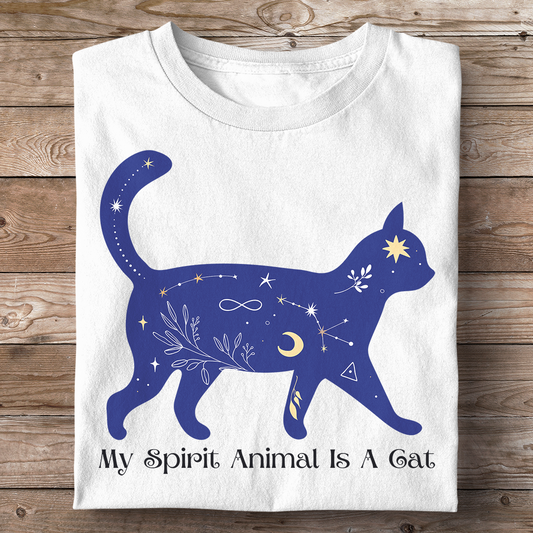 SPIRIT ANIMAL: CAT (Premium Bio Unisex T-Shirt)