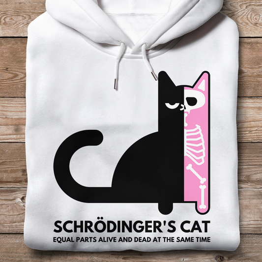SCHRÖDINGER'S CAT (Premium Bio Unisex Hoodie)